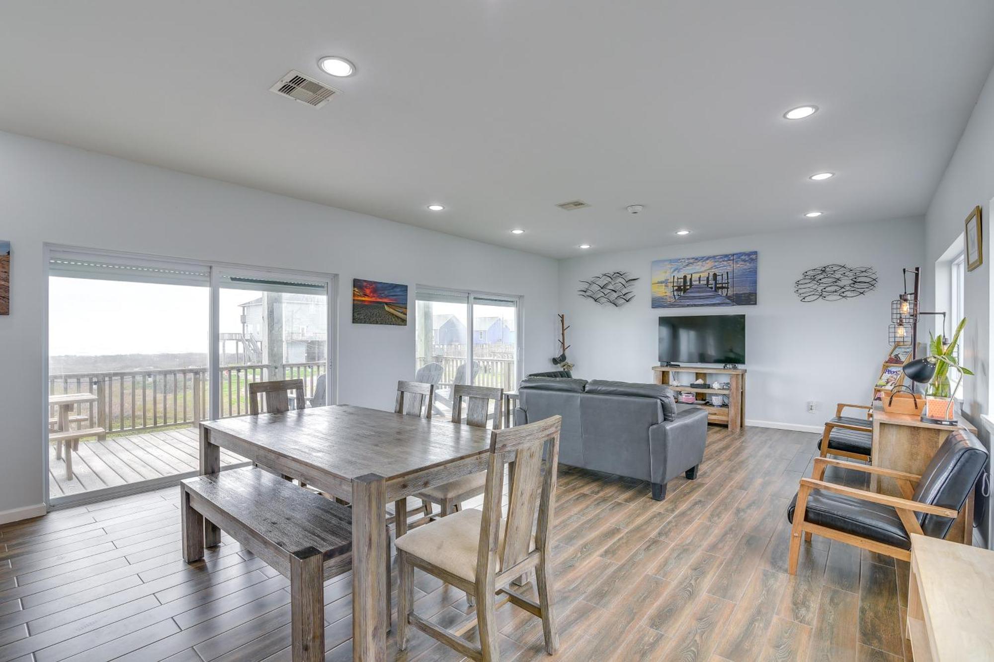 Ocean-View Surfside Home With Boardwalk To Beach! 서프사이드 비치 외부 사진