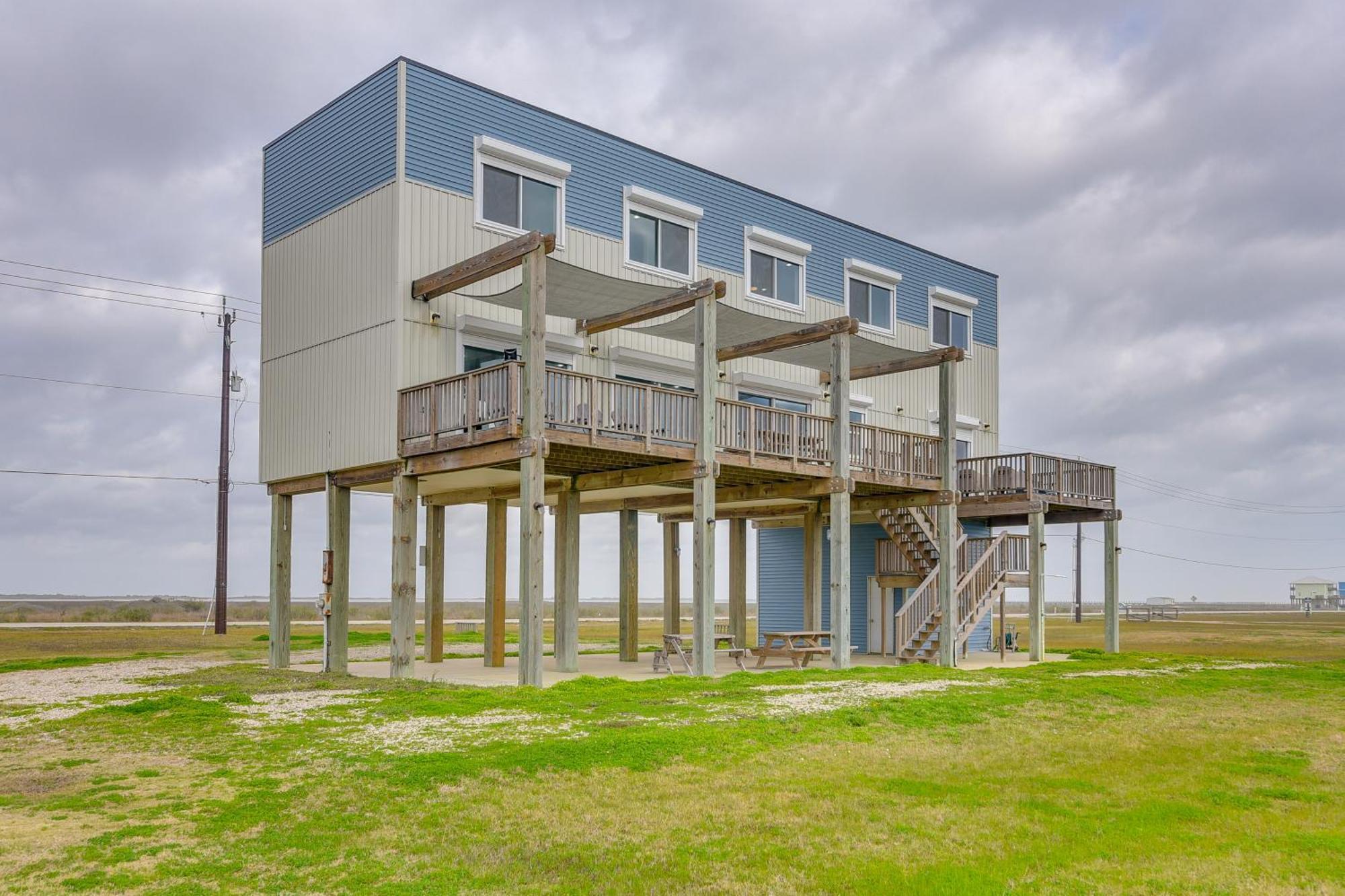 Ocean-View Surfside Home With Boardwalk To Beach! 서프사이드 비치 외부 사진